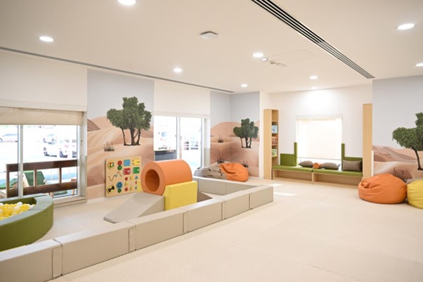 Indoor soft-play and childcare sensory area at Bright Bingo